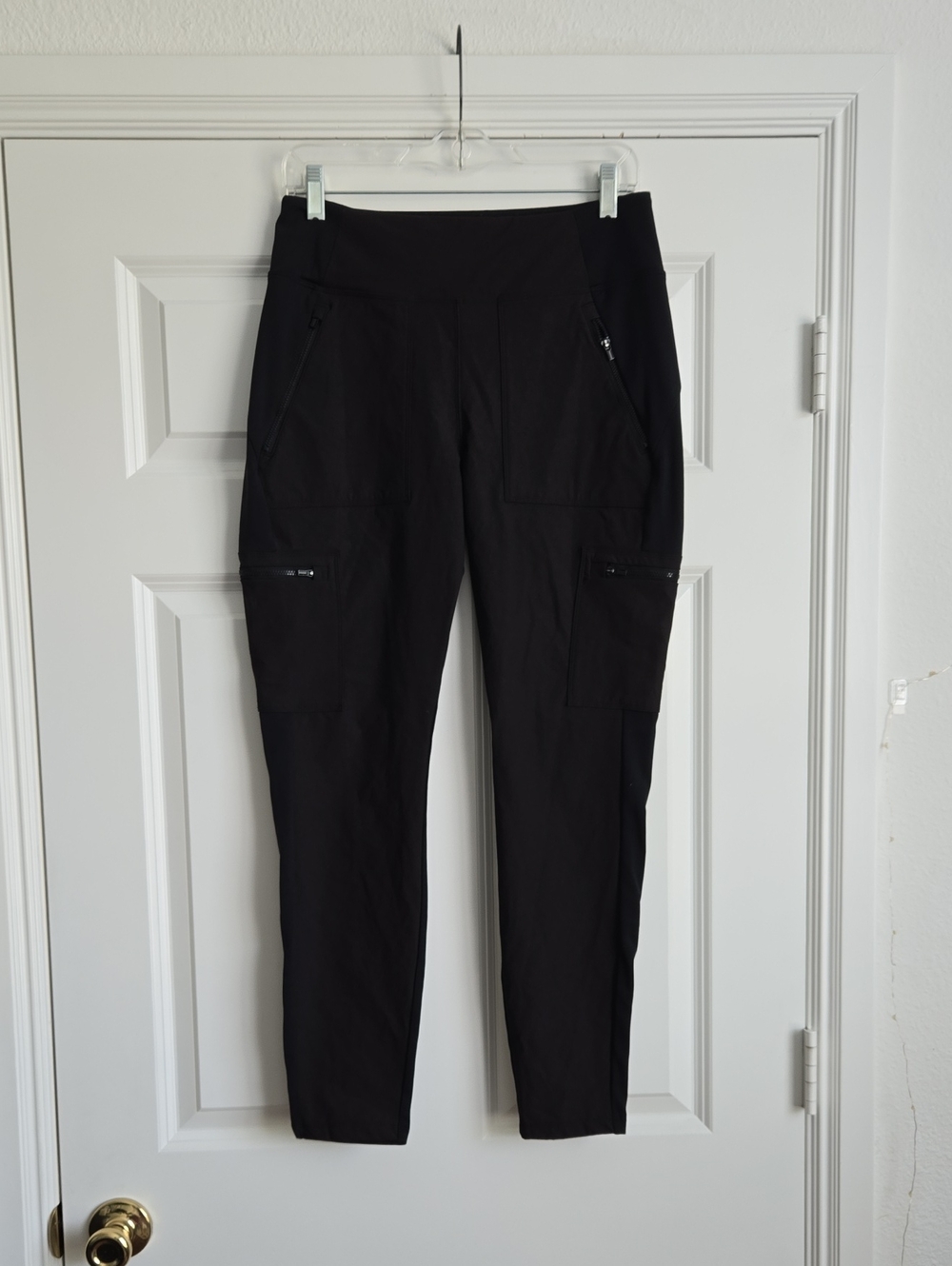 Athleta Women's Black High-Waist Utility style Pants